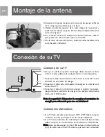 Preview for 14 page of Philips MANT950 - TV Antenna - Indoor User Manual
