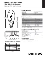 Preview for 1 page of Philips MasterColor 281337 Specifications