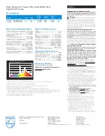 Preview for 2 page of Philips MasterColor CDM/TC 3000K Specifications