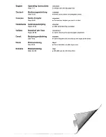 Preview for 2 page of Philips Matchline 17CE7530 Operating Instructions Manual