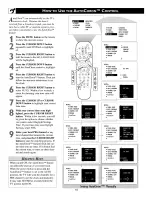 Предварительный просмотр 10 страницы Philips Matchline 17PF9945/37 Directions For Use Manual