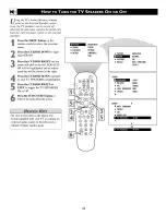 Preview for 20 page of Philips Matchline 17PF9945/37 Directions For Use Manual