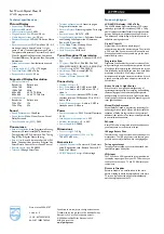 Preview for 2 page of Philips MatchLine 23PF9945 Specifications