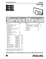 Preview for 1 page of Philips Matchline 23PF9946/12 Service Manual