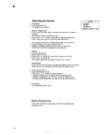 Preview for 12 page of Philips Matchline 25ML8966 User Manual