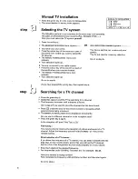 Preview for 10 page of Philips Matchline 25PT825B User Manual