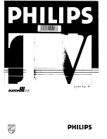 Preview for 1 page of Philips Matchline 25PT912A Handbook