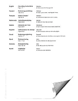 Preview for 2 page of Philips Matchline 27CE7593 Operating Instructions Manual