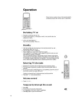 Preview for 12 page of Philips MatchLine 28PT842A/32 User Manual