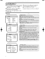 Preview for 6 page of Philips Matchline 30PF9946D/78 User Manual