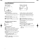 Preview for 8 page of Philips Matchline 30PF9946D/78 User Manual