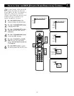 Предварительный просмотр 19 страницы Philips MatchLine 30PW 9819 Directions For Use Manual