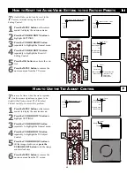 Preview for 49 page of Philips MatchLine 30PW9818 Directions For Use Manual