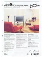 Предварительный просмотр 1 страницы Philips Matchline 32-9544 (German) Technische Dokumentation