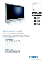 Philips Matchline 32PF9976 Brochure preview