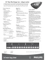 Предварительный просмотр 2 страницы Philips MatchLine 32PW 9595 Specifications