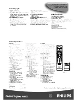 Предварительный просмотр 14 страницы Philips MatchLine 32PW9544 Specifications