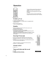 Preview for 14 page of Philips Matchline 32PW960B Manual