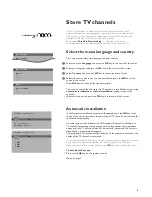 Preview for 5 page of Philips MATCHLINE 32PW9723/12 User Manual