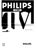 Preview for 1 page of Philips Matchline 33PT702C Manual