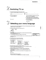 Preview for 5 page of Philips Matchline 33PT702C Manual