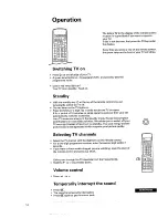 Предварительный просмотр 16 страницы Philips Matchline 33PT912B Handbook