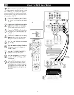 Предварительный просмотр 8 страницы Philips Matchline 34PW9818 Directions For Use Manual