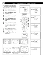 Предварительный просмотр 22 страницы Philips Matchline 34PW9818 Directions For Use Manual