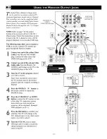 Предварительный просмотр 14 страницы Philips Matchline 34PW9819/17 Directions For Use Manual