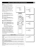 Предварительный просмотр 21 страницы Philips Matchline 34PW9819/17 Directions For Use Manual