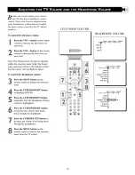 Предварительный просмотр 23 страницы Philips Matchline 34PW9819/17 Directions For Use Manual