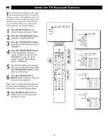 Предварительный просмотр 24 страницы Philips Matchline 34PW9819/17 Directions For Use Manual