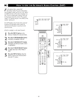 Предварительный просмотр 26 страницы Philips Matchline 34PW9819/17 Directions For Use Manual