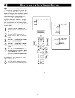 Предварительный просмотр 30 страницы Philips Matchline 34PW9819/17 Directions For Use Manual