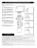 Предварительный просмотр 39 страницы Philips Matchline 34PW9819/17 Directions For Use Manual