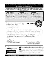 Philips Matchline 34PW9847 Owner'S Manual preview