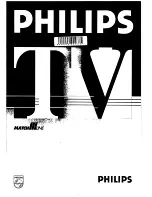 Предварительный просмотр 1 страницы Philips Matchline VC391050 User Manual