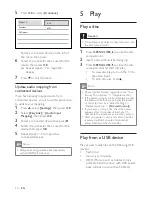 Preview for 19 page of Philips MBD3000 User Manual