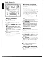 Preview for 16 page of Philips MC-100 User Manual