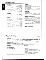 Preview for 20 page of Philips MC-100 User Manual