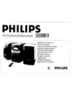 Preview for 1 page of Philips MC 155 Instructions For Use Manual