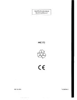 Preview for 22 page of Philips MC 172 Instructions For Use Manual