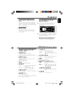 Предварительный просмотр 9 страницы Philips MC-20 User Manual