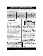 Preview for 4 page of Philips MC 235B (French) Manuel D'Utilisation