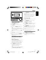 Preview for 15 page of Philips MC 30 System Manual