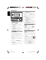 Preview for 18 page of Philips MC 30 System Manual