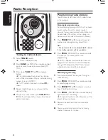 Preview for 14 page of Philips MC-320 User Manual