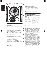 Preview for 16 page of Philips MC-320 User Manual