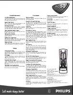 Preview for 2 page of Philips MC 50 Specifications