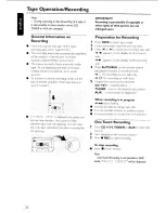 Preview for 22 page of Philips MC 50 User Manual